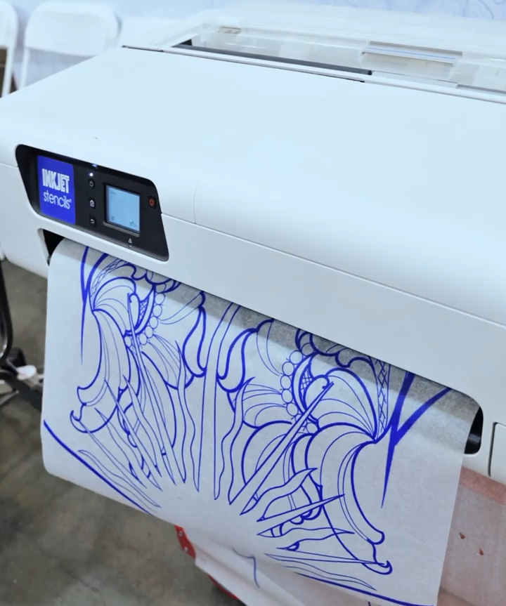 Print Back Pieces on One Sheet: Large-Format Stencils with the Canon TC-21