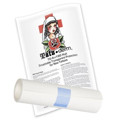 Tatu-Derm polyurethane tattoo aftercare film roll