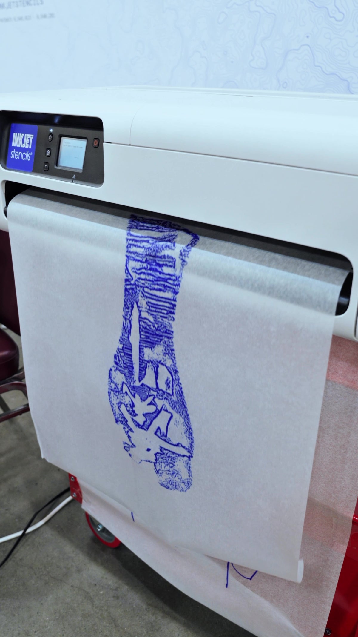 InkJet Stencils® Large-Format Stencil Paper, 24 in x 80 yd Roll